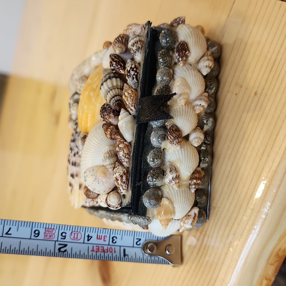 Sea Shell Box Trinkets Jewelry - Picture 11 of 12